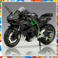 1:18 KAWASAKI NINJA H2 R Motorcycle Maisto Diecast Alloy Model Toy Black Ninja H2R Motorbike Detacha