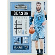 JONAS VALANCIUNAS Big V 2020-21 CONTENDERS 98 Grizzlies FIBA World Cup Warm-Up