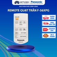 Remote quạt trần Panasonic F-56XPG | Điều khiển quạt F-56XPG Chính hãng sản xuất tại Malaysia