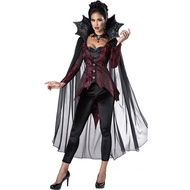 S-XLVampire Demon Queen's Outfit European and American Halloween Costume  cosplay Role-Playing Black