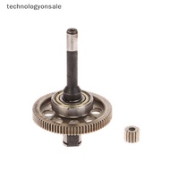 [Tech] Mini Gear With Shaft For Power Tools Chain Saw 550 Type 14 Teeth Brushless Motor Gear Assembl
