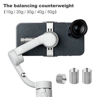 DJI OM5 Gimbal Balance Counterweight 50g Clump Weights for DJI OM 5 OM 4 SE Osmo Mobile 3 2 Zhiyun Smooth 4 Vimble 2 Accessories