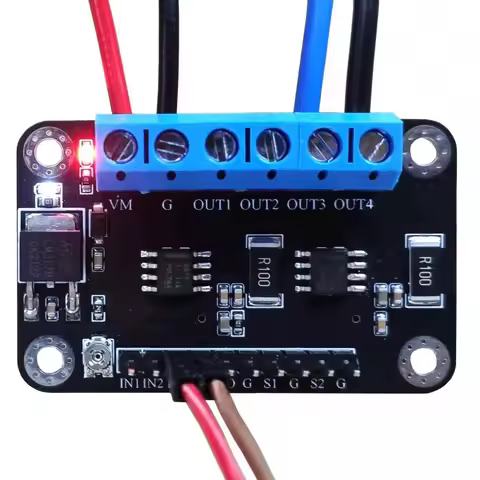 DRV8870 High-power Dual-channel DC Motor Drive Module 6.5V-45V PWM Speed Regulation DC Driver Board 