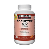 Kirkland Coenzyme Q10 100mg /300 softgels คิวเท็น ต้านอนุมูลอิสระ COQ10 100 mg