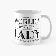 Best Boss Lady Ceramic Mug