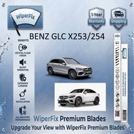 [WiperFix] GLC WIPER MERCEDES BENZ WIPER - X253 / FACELIFT  - 2015 - 2021 ABOVE -WIPERFIX SILICONE W