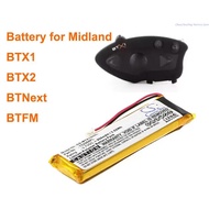 CS 3.7V 950mAh Wireless Headset Battery 752068PL for Midland BTX1, BTX2, BTNext, BTFM +TOOL