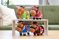 全新 日版 SK Japan 10 x 12cm 毛公仔 馬服 可脱 球鏈 匙扣 Keychain 純種馬 日本 賽馬 賽馬娘 Plush Doll Horse Thoroughbred Collec