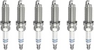 Spark Plug for Audi A6 Avant, for BMW X1 X3 X5 Z4 E46 E53, 6pcs Platinum Spark Plugs FR7KPP332