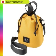 【From Japan】
HAKUBA Chululu Holiday Drawstring Bag AZ S Size Mustard for Camera and Smartphone 2Way 