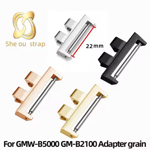22mm Stainles Steel Adapter Watch Accessories For CASIO G-SHOCK GMW-B5000 GM-B2100 MRG-B5000 Watchba