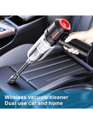 汽車吸塵器,手持式濕乾吸塵器,無線汽車家用兩用高功率吸塵器和吹塵器