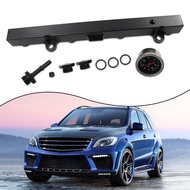 【JOLL HOT】For Honda For K Series K20 K24 Engine High Flow Fuel Rail w/ 1/8NPT Gauge