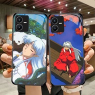 DF-78 Inuyasha Seshomaru TPU HD Glass Casing for VIVO Y22 Y35 Y75 Y28 Y22S V25 Y55 iQOO Z6