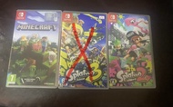 Switch 遊戲 Minecraft, Splatoon 2