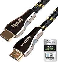 Certified HDMI 2.1 8K Ultra High Speed Cable 8K 60Hz HDR 48Gbps eARC VRR Compatible with Dolby Atmos/Vision Playstation 5/PS5 Xbox Series X RTX 3090 Apple TV 4K Roku Fire Sony LG TV (6.5FT/2M)