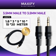 Panamax 1.8/ 3/ 5/ 10/ 15/ 20 METER 3.5MM Male To 3.5MM Male AUX Audio Stereo Cable  = YX-2330G