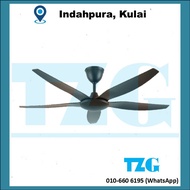ECONIC (KULAI) 56'' CEILING FAN (REMOTE & DC MOTOR) 6 SPEED BLACK