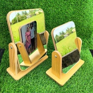 360 Degrees Rotating Wooden Mirror | Souvenir | Giveaway | Birthday | Wedding |