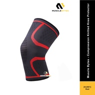 Muscle Bytes - Compression Knitted Knee Guard Protector HJ001 [Size: S, M, L, XL, 2XL]
