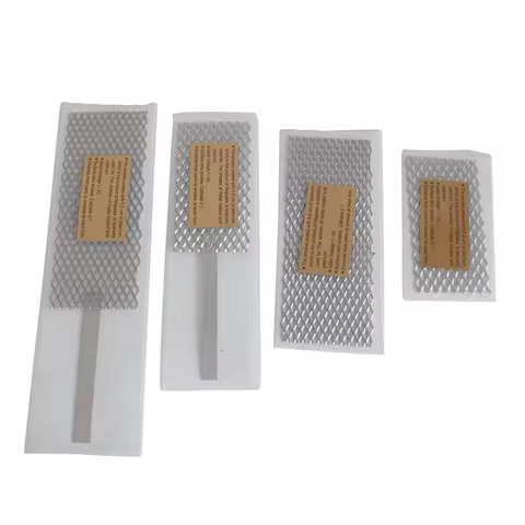 Platinum Titanium Mesh Anode with Handle for Gold Silver Jewelry Plating Machine Tools Metal Electro