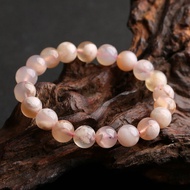 Natural Cherry Blossom Agate Bracelet Female Agate Single Ring Bracelet Agate Fashion Bracelet