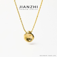 JIANZHI 18K Gold Plated Irregular Pendant Necklace for Women Accessories f160