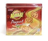 Roti Kaleng Hatari Peanut Assorted Kaleng 350 Gram