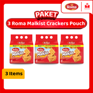 Paket 3 Roma Malkist Crackers Pouch