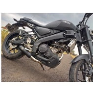 ( VS ) knalpot RC-POGUM type RC-S full system underbelly + db killer untuk XSR dan 150cc up yang lai