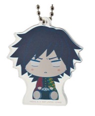 BANDAI - 鬼滅之刃 鬼殺之志 參 一番賞 F賞 亞克力掛件 週邊配飾- 富岡義勇[平行進口]