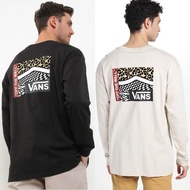 Kaos Vans Rc Long Sleeve Tee Black & Oatmeal Lengan Panjang Original
