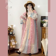 [Popular Best-Selling] Tang Made Hanfu Chinese Hanfu Chinese Elements Ancient Costume Breast-length 