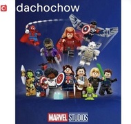 Lego (全套12款) 71031  Minifigure, Marvel Studios, Series 1 連底板 圖紙  包裝袋 超級英雄 Marvel 系列