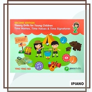 Theory Drills for Young Children 2 ~ Time Names, Time Values & Time Signatures