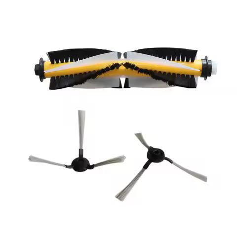 Robot Vacuum Cleaner Main Brush Side Brushes for Clever & Clean AQUA-Series 03 Robotic Vacuum Cleane