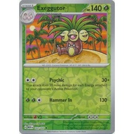 Pokemon Exeggutor Card - 103/165 - Uncommon Reverse Holo