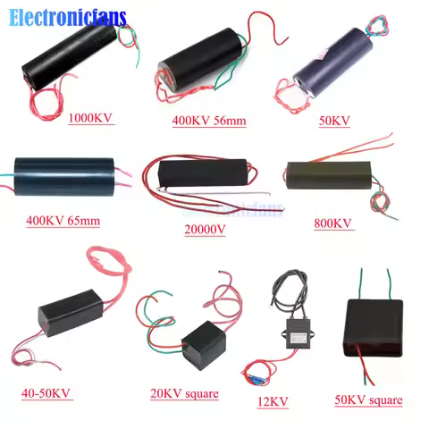 High Voltage Generator 400KV 1000KV 800KV 20KV 50KV Ignition Coil Transformer Pulse Ignition Step Up