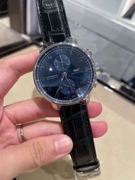 IWC Portugieser Chronograph blue dial 萬國葡萄牙系列計時腕錶 IW371606