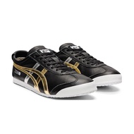 Onitsuka Tiger Shoes 66 Sneakers Super Soft Leather for Both Men and Women Leisure Sports Running Tiger Running Shoes Sports Casual Shoes Retro Shoes Black/Gold