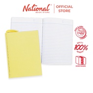 Yarn Notebook Color Coded Pastel 80's 5.83x7.87 inches with Plastic Jacket, Yellow