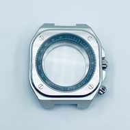 Seiko Square Case Modification Watch Case Rotating Inner Shadow Ring Design Suitable for Seiko NH35/
