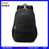 BOBO 9106-6 Ransel laptop 16 inci tas wanita Waterproof tas nilon Tas