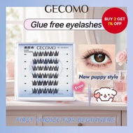 Gecomo adhesive-free eyelash extensions, perfect for beginners, no glue required, reusable.