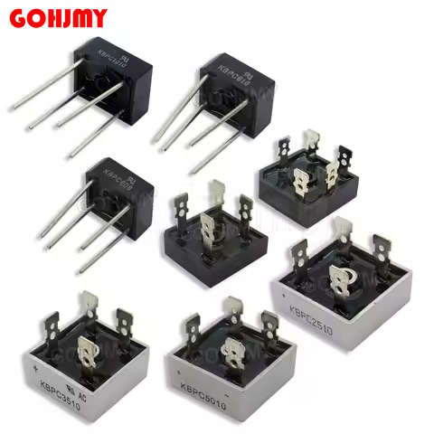 1/10PCS GBPC5010 SKBPC5016 KBPC2510 KBPC3510 KBPC5010 KBPC1010 KBPC608 KBPC610 Bridge pile new recti