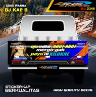STIKER BAK BELAKANG MOBIL GRANMAX PICK UP / DECAL STIKER BAK CARRY L300 / VARIASI STIKER BAK PICK UP
