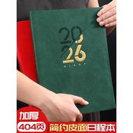 2026 planner planner 2026 Textile Industry Work Log 2026 Schedule B5 Oversized Thickened Soft Leathe