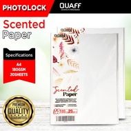 QUAFF Scented Paper 180Gsm A4 White (20sheets/pack) A4 Paper Paper A4