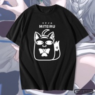 MITEIRU SHIRAKAMI FUBUKI HOLOLIVE T-SHIRT - MEN'S DISTRO T-SHIRT & ANIME & GAMEWanita MITBER LOGO MI