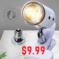 SG READY STOCK | Reptile Terrapin Red Eared Slider Basking Light Lamp Turtle Tortoise Heating Lamp U